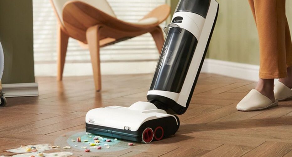 Aspirateur laveur pour parquet