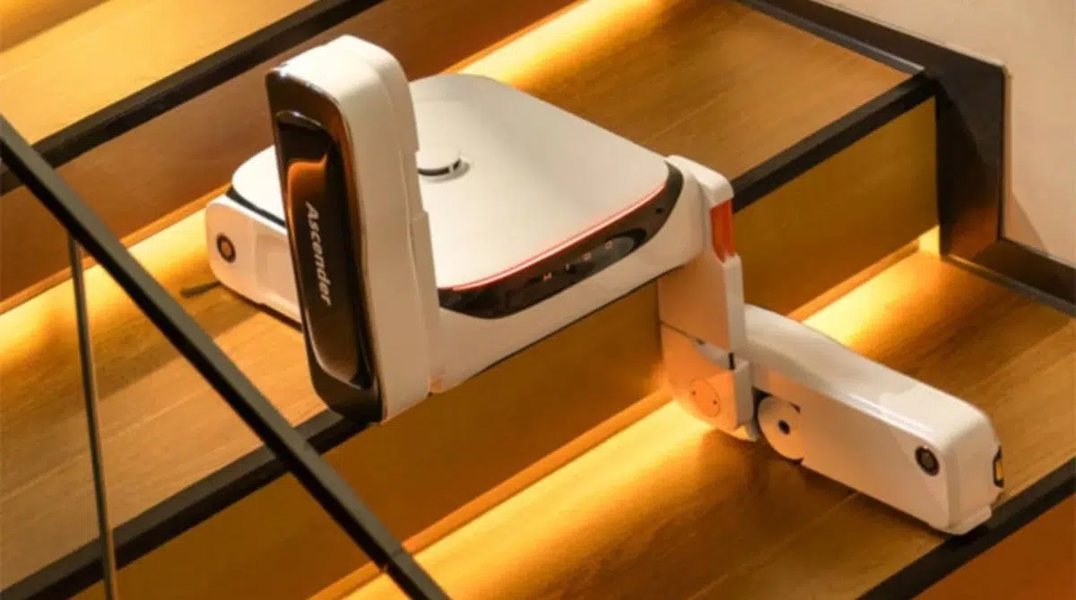 Aspirateur robot et maison à étages